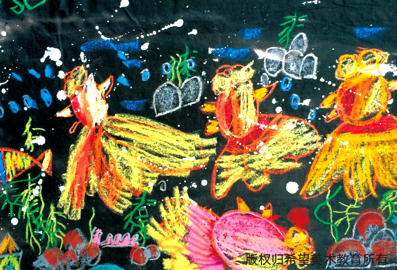希望美术教育优秀作品点评