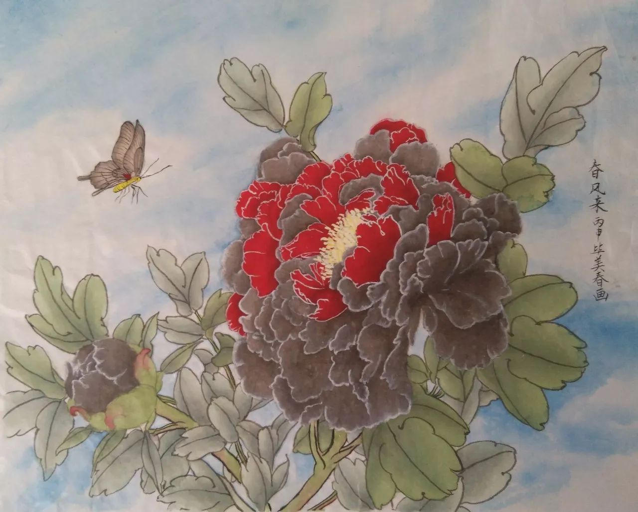 希望美术教育儿童美术作品--学生工笔画