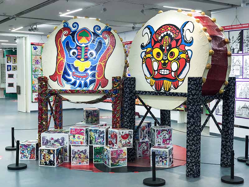 希望美术教育济南画展,中华好少年传统文化传播大赛精品展