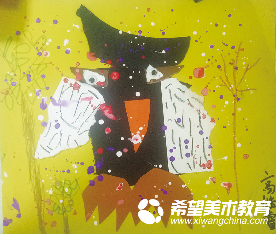 希望美术教育少儿美术作品