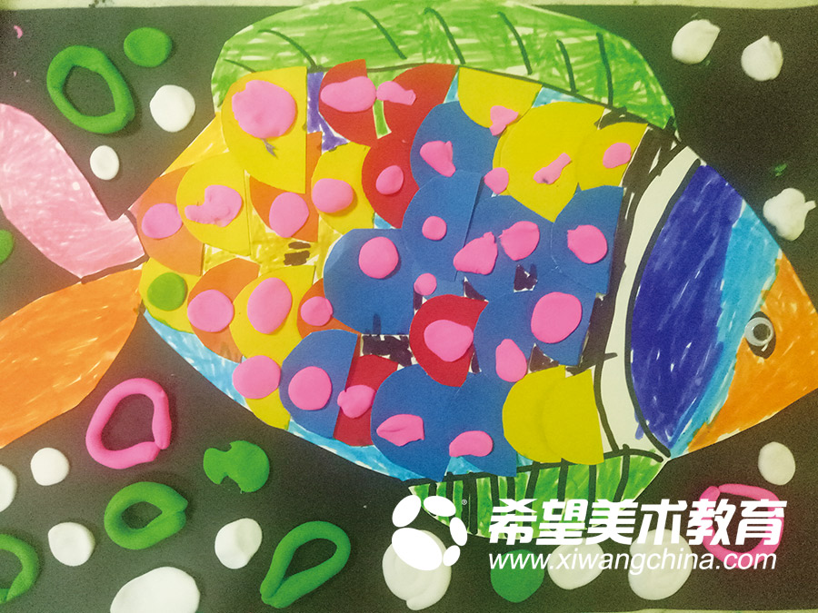 希望美术教育少儿美术作品