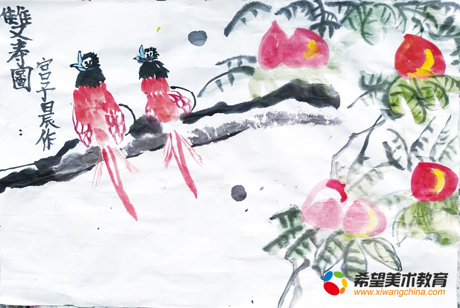 希望美术教育少儿美术作品