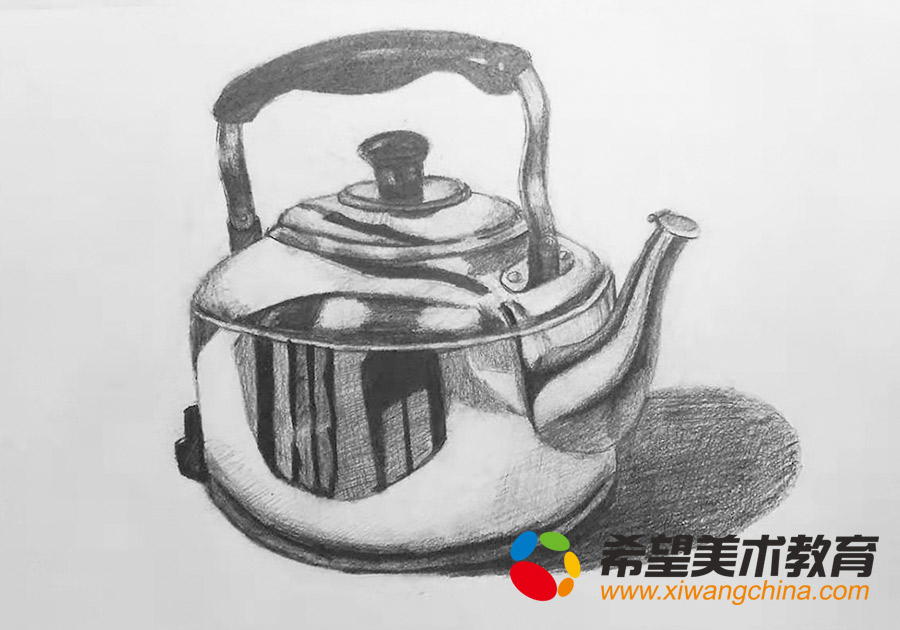 希望美术教育少儿美术作品素描
