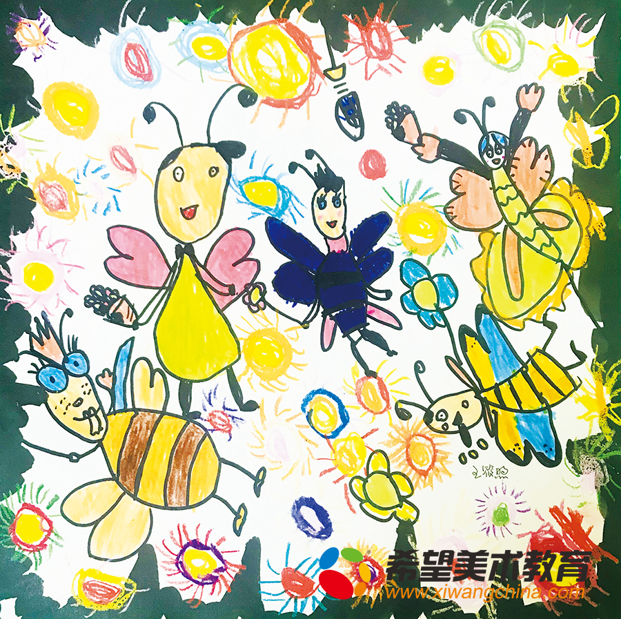 希望美术教育少儿美术作品