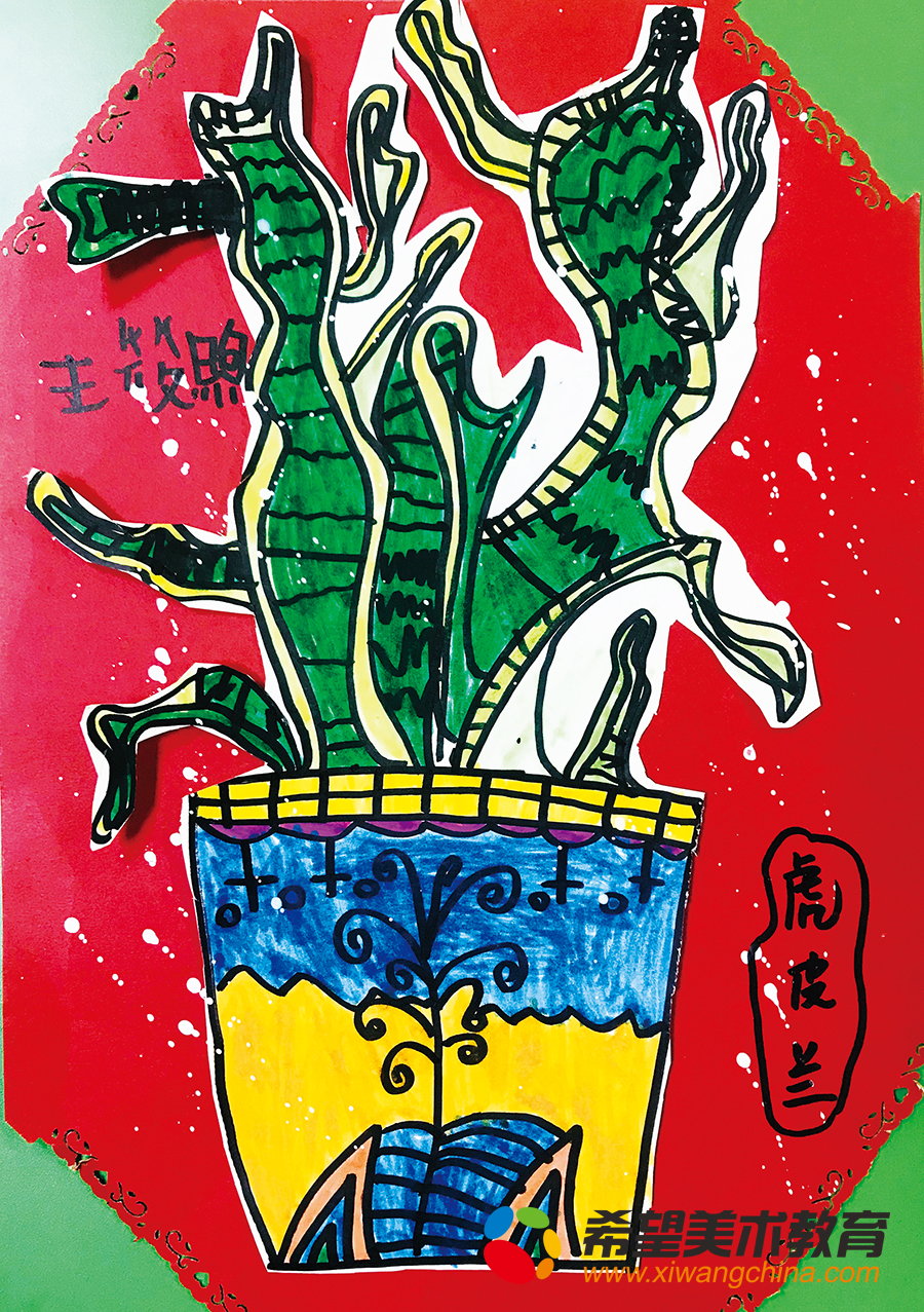 希望美术教育少儿美术作品