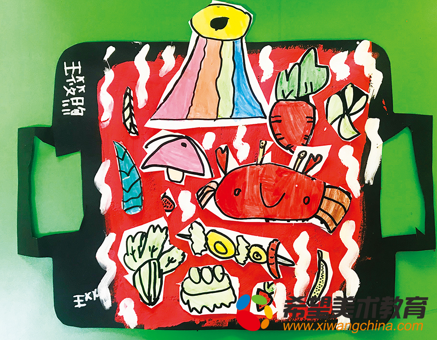 希望美术教育少儿美术作品