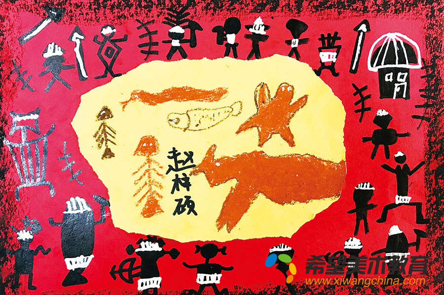希望美术教育少儿美术作品