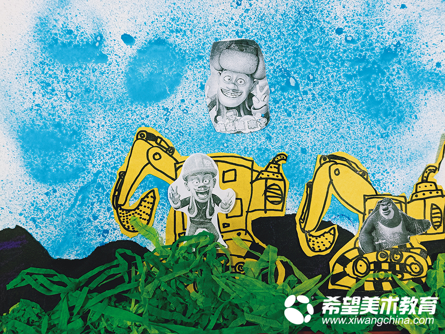 希望美术教育少儿美术作品