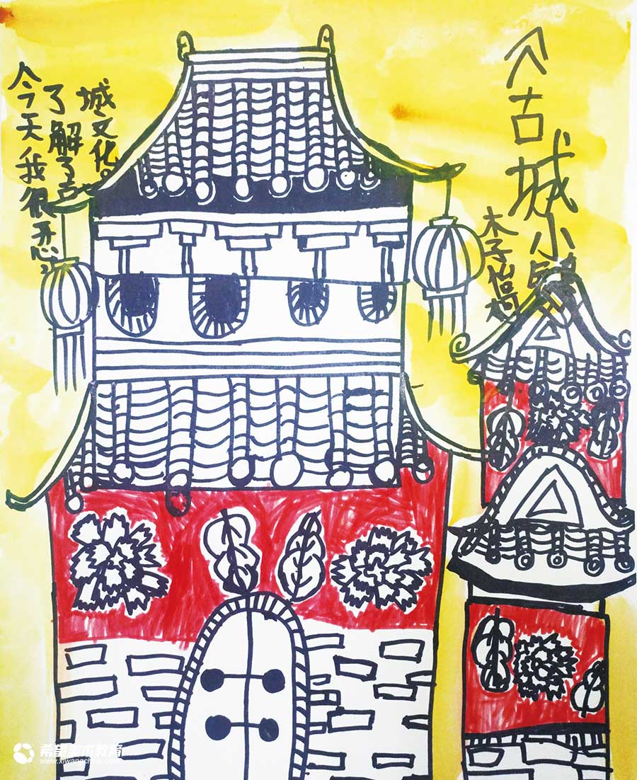 希望美术教育少儿美术作品