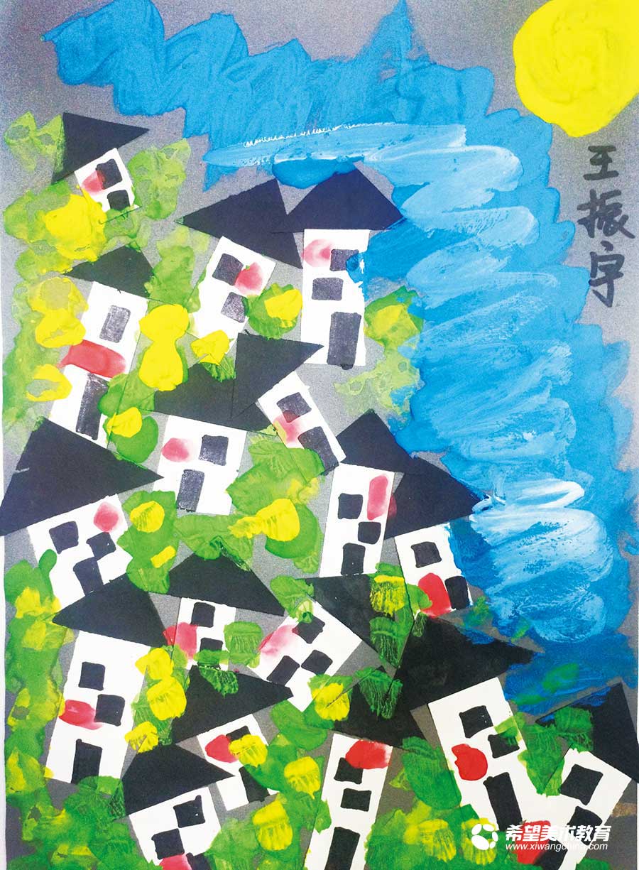 希望美术教育少儿美术作品