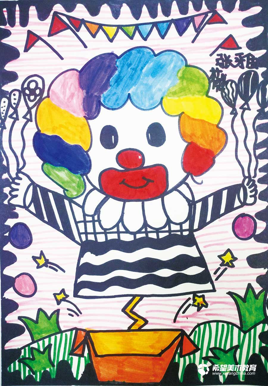 希望美术教育少儿美术作品