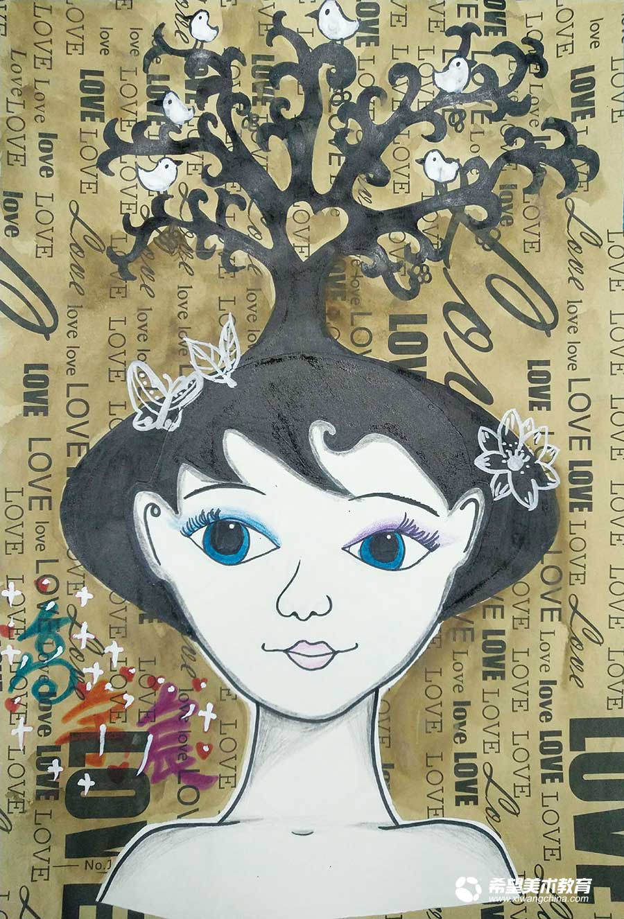 希望美术教育少儿美术作品