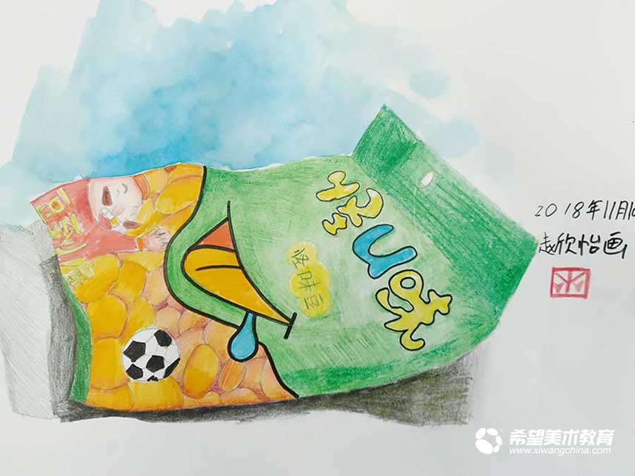 希望美术教育少儿动漫作品