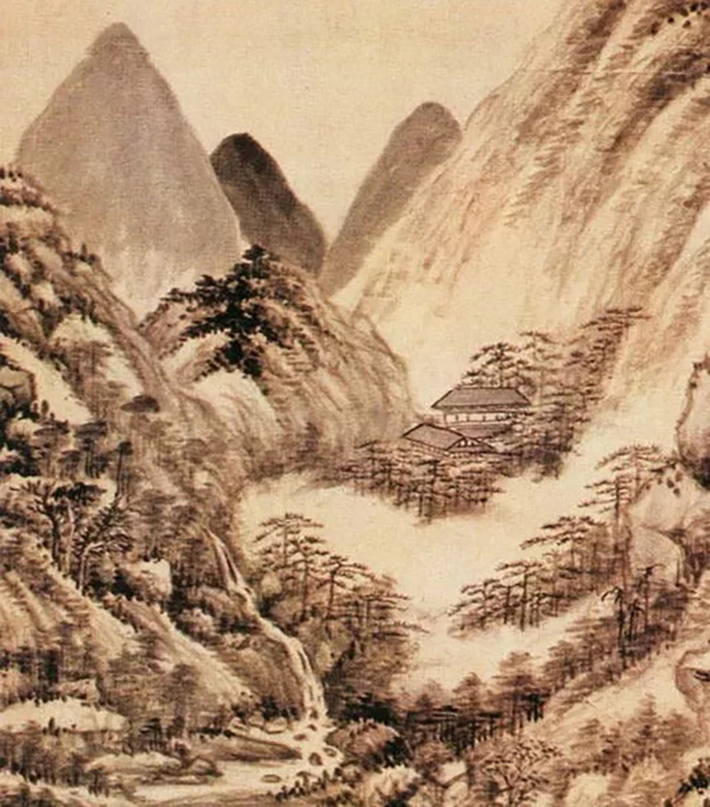 《仙山楼阁图》局部