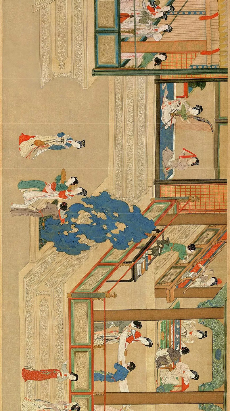 《汉宫春晓图》