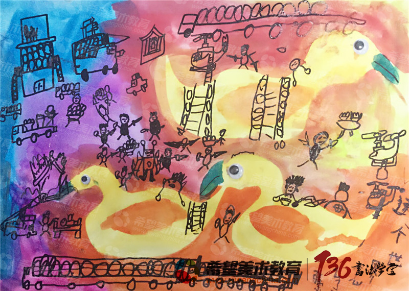美术教诲
中的绘画（美术教诲
中的绘画作品）《美术教育海报图片》