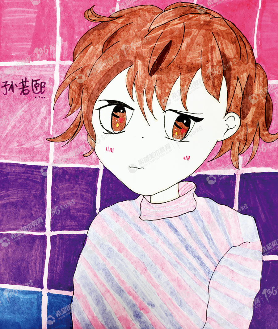 姓名：孙若熙  作品：人物创作