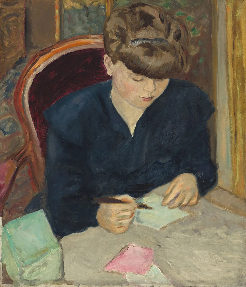 皮埃尔·博纳尔世界名画欣赏《信》