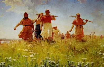 梅尔尼科夫-《在和平的田野上》