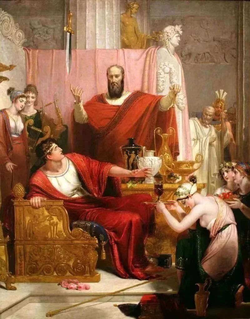 维斯托尔世界名画《达摩克利斯之剑》.jpg